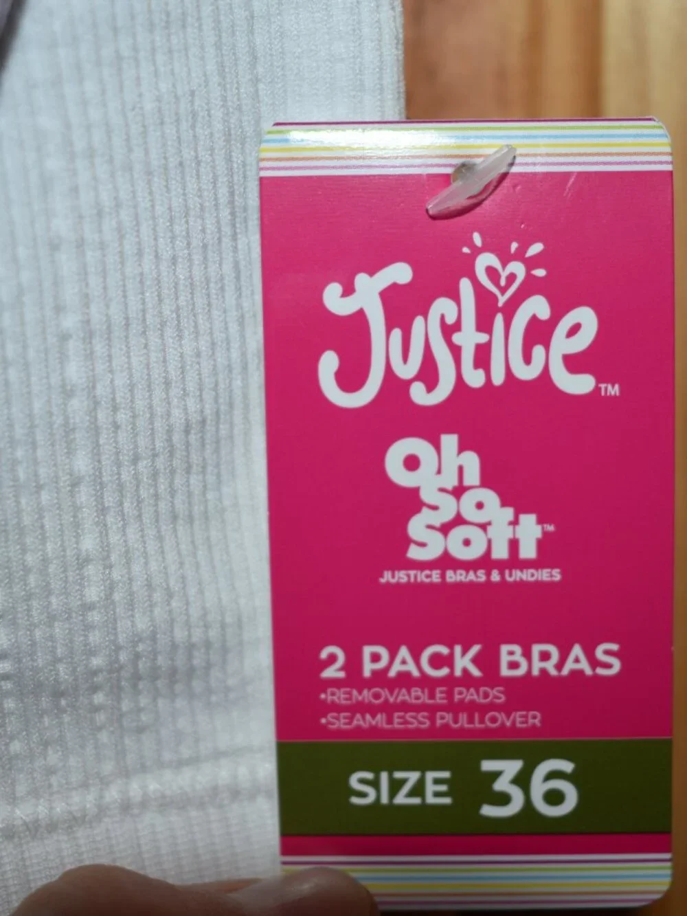 Girls's 2-pack bras